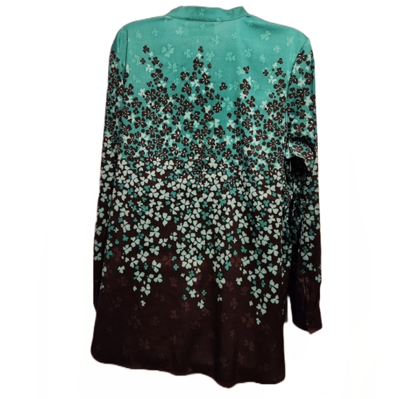 Bob Mackie Clover Blouse - Picture 2 of 5